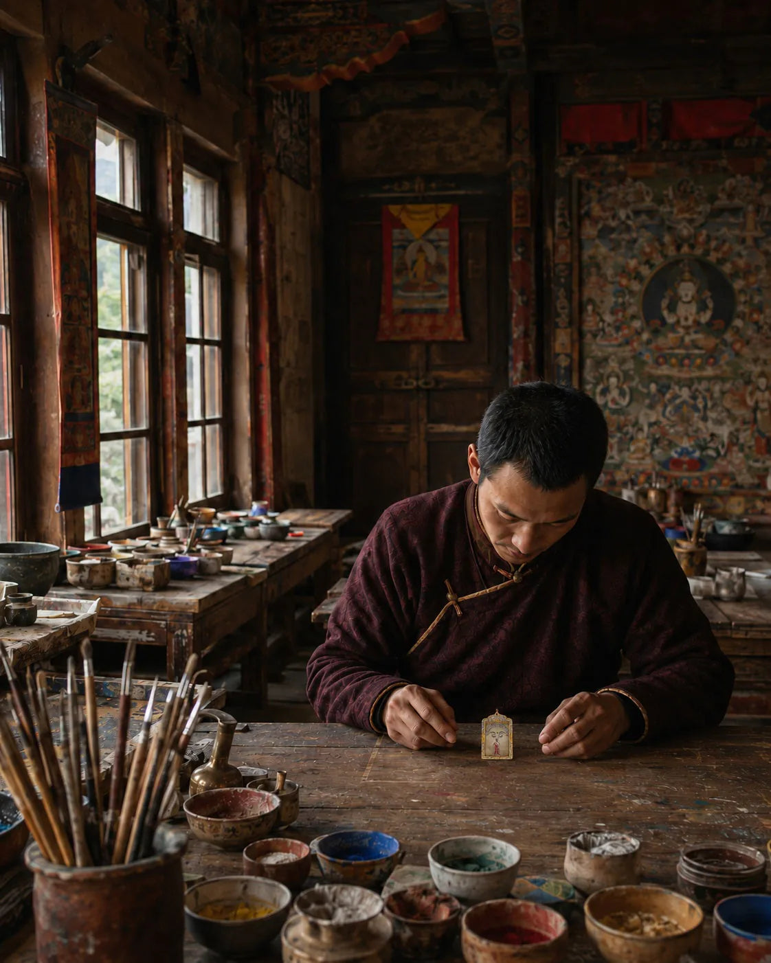 Thangka art collection