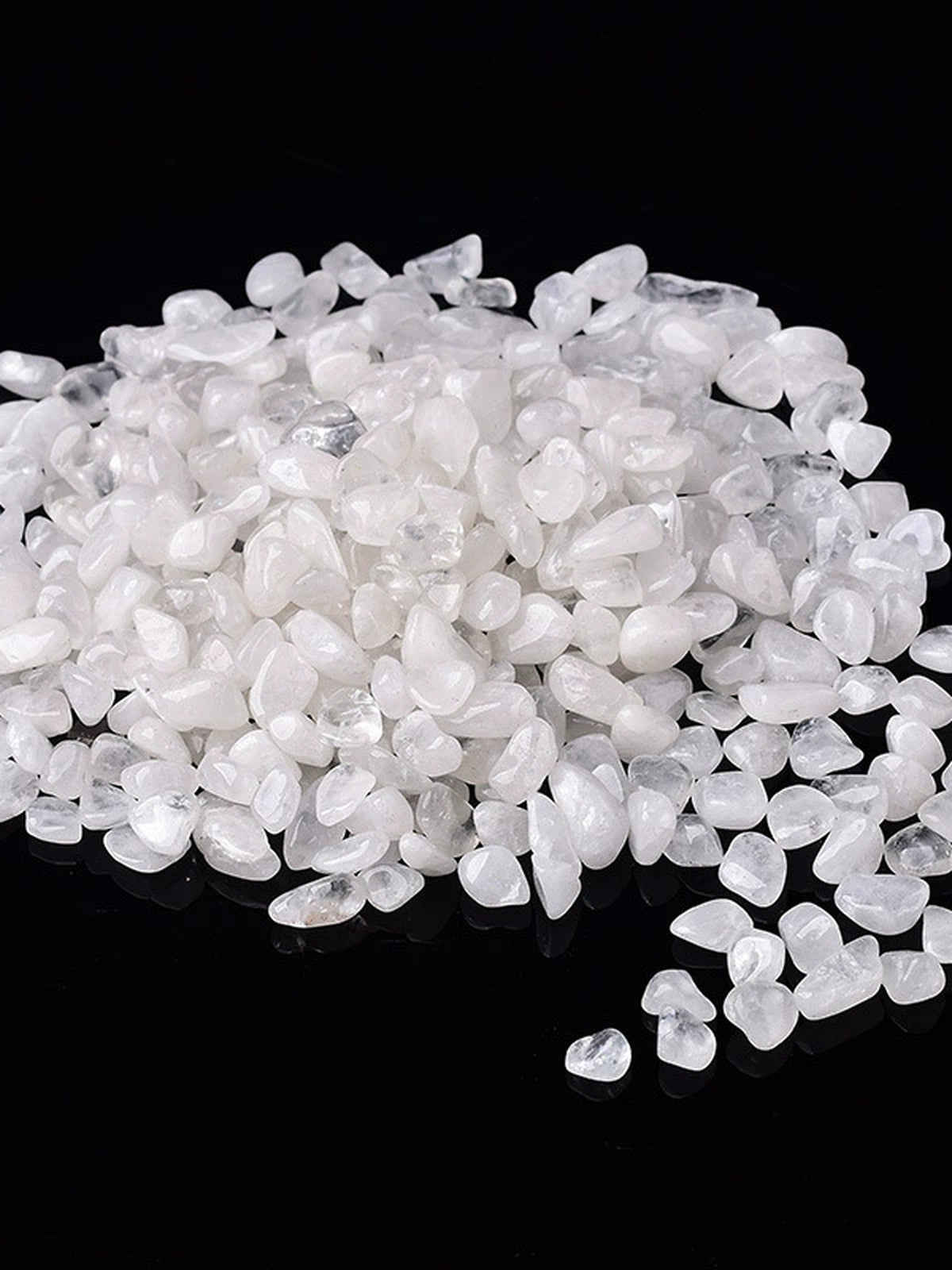 Clear Quartz crystal chips, 100g