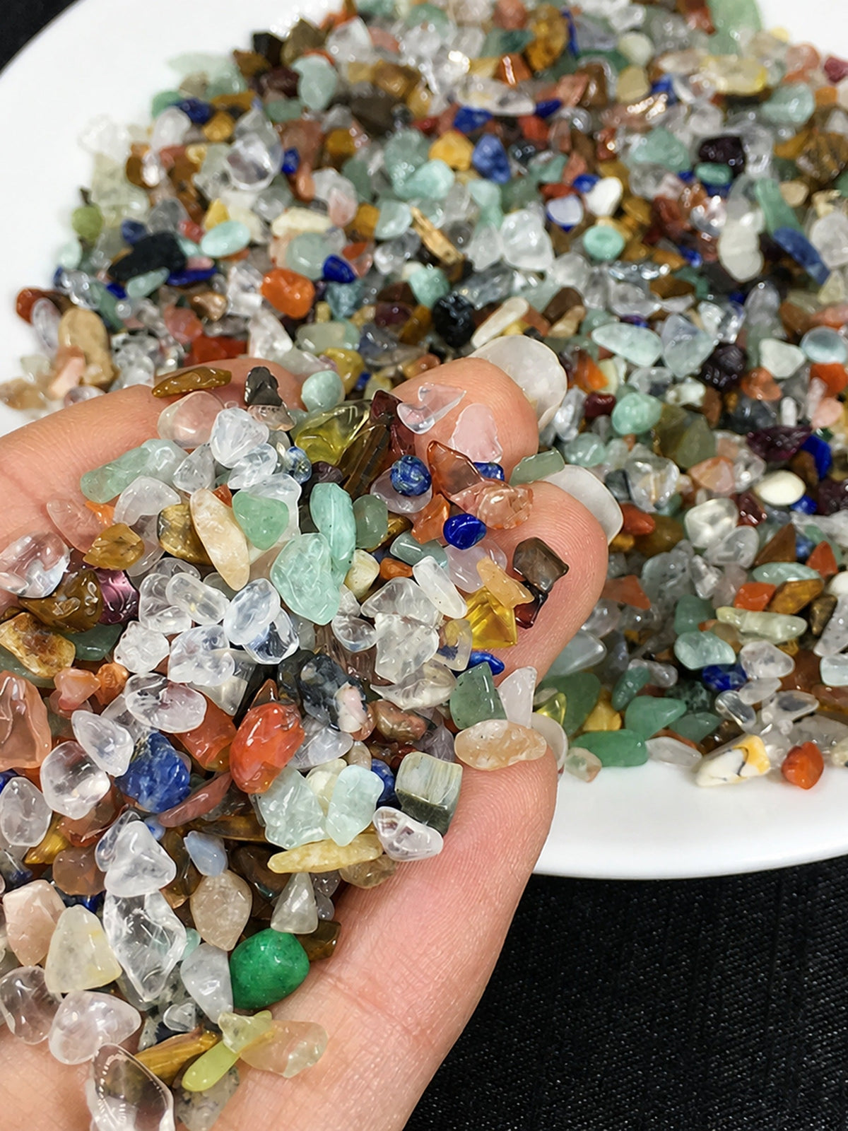 Mixed Crystal chips, 100g