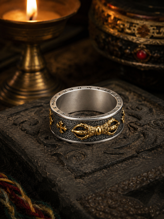 Tibetan Vajra Manjushri Ring — main product view